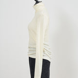 バックオープンタートルカットソー