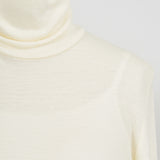 バックオープンタートルカットソー