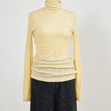 バックオープンタートルカットソー