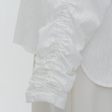 ミルフィーユギャザーブラウス