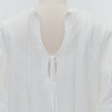 ミルフィーユギャザーブラウス