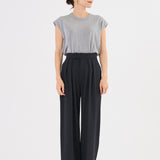 ダブルタックバギーパンツ