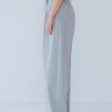 ウエストリボンダブルタックパンツ