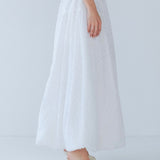 downyシフォンスカート