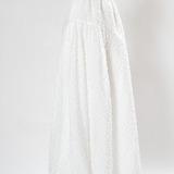 downyシフォンスカート