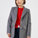 チャンキーテーラージャケット(グレー)