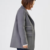 チャンキーテーラージャケット(グレー)