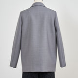 チャンキーテーラージャケット(グレー)