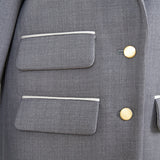 チャンキーテーラージャケット(グレー)