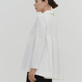 サイドギャザーセレモニーブラウス