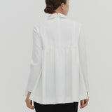 サイドギャザーセレモニーブラウス