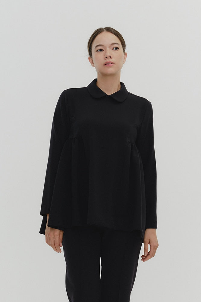 サイドギャザーセレモニーブラウス