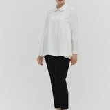 サイドギャザーセレモニーブラウス