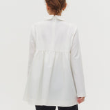 サイドギャザーセレモニーブラウス