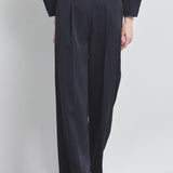 サテンワイドパンツ