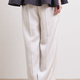 サテンワイドパンツ