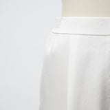 サテンワイドパンツ