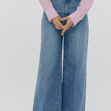 Janeワイドデニム