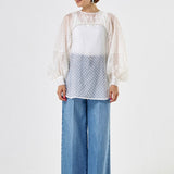 Janeワイドデニム