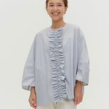 フリルギャザーブルゾン