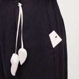 チューリップチャームダブルタックパンツ